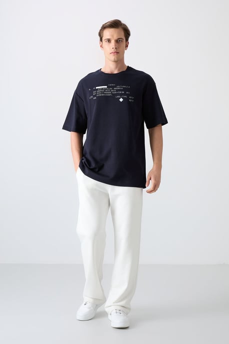 Oversized Geprinte Crew Neck T-shirt - Image 2