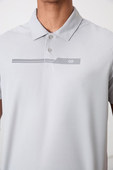 Heren Polo Kraag Knop T-Shirt - Image 2