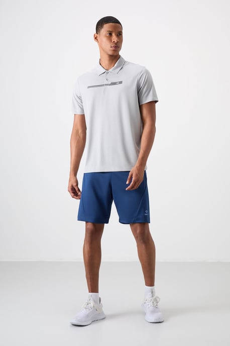 Heren Polo Kraag Knop T-Shirt - Image 4