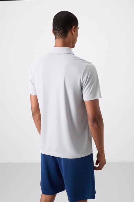 Heren Polo Kraag Knop T-Shirt - Image 5