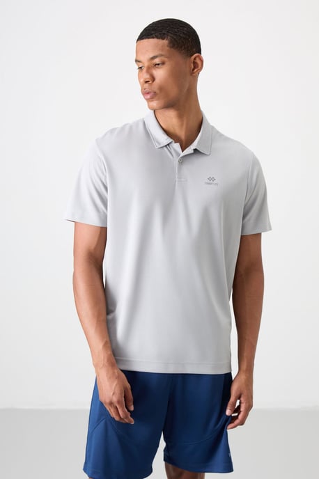Heren Polo T-shirt Met Logo Borduring - Image 3