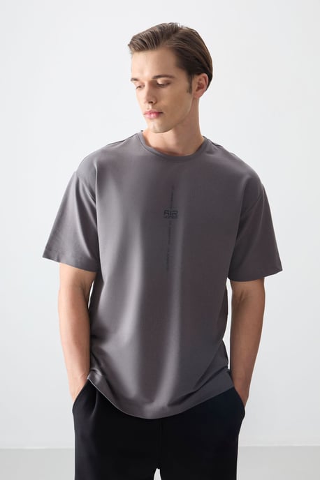 Oversized Geprinte Crew Neck T-shirt - Image 2