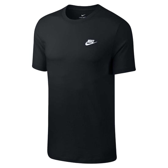 Nike Heren Club T-Shirt (Zwart) - Image 2