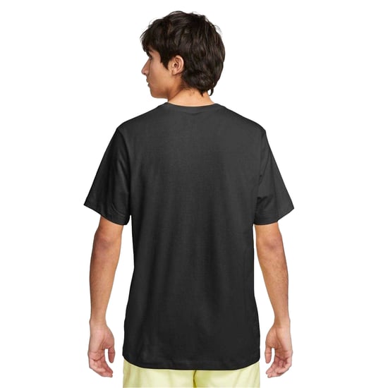 Nike Heren Club T-Shirt (Zwart) - Image 4