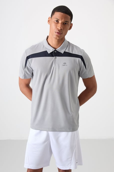 Heren Poloshirt met Kleurblokken - Image 1