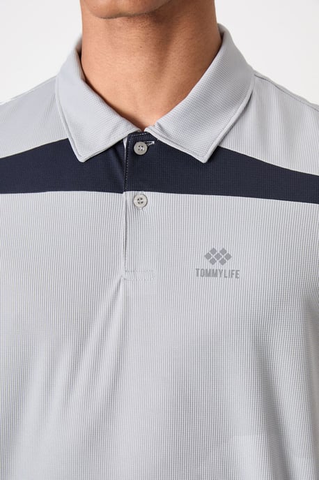 Heren Poloshirt met Kleurblokken - Image 3