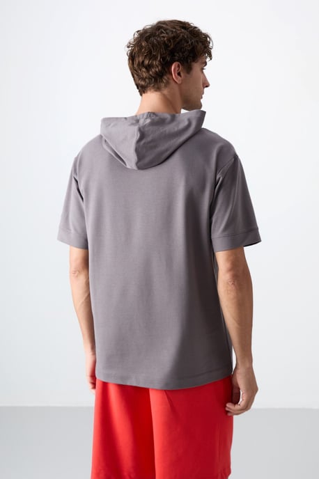 Oversized Hoodie Korte Mouwen T-Shirt - Image 5