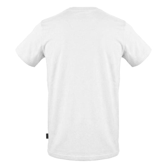 Aquascutum Heren-T-shirt met contrasterende strepen en logo (Wit) - Image 2