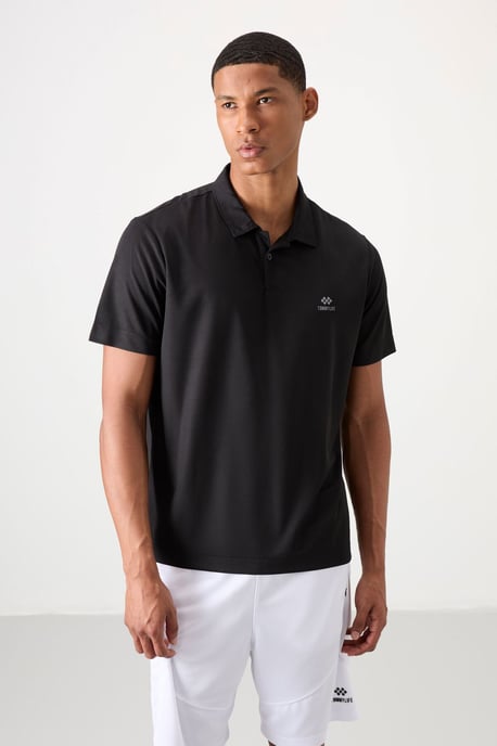 Heren Polo T-Shirt Met Logo Borduring - Image 3