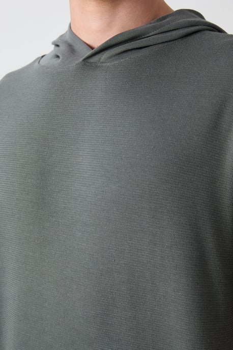Oversized Kaptrui met Korte Mouwen - Image 5