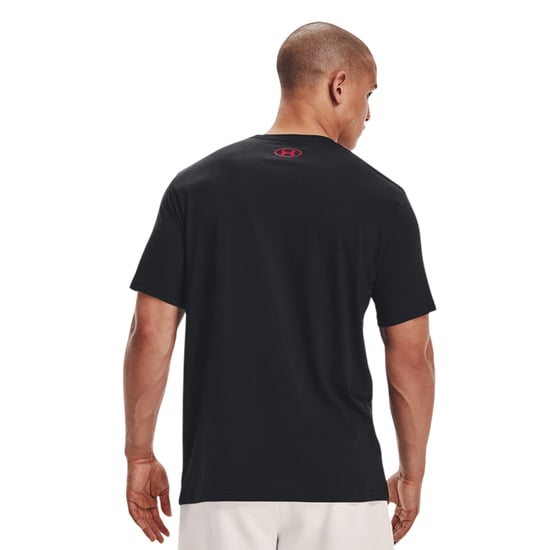 Under Armour Heren Foundation HeatGear T-Shirt (Zwart) - Image 3