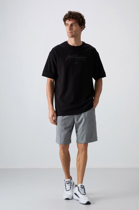 Oversized Geprinte Crew Neck T-shirt - Image 2