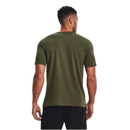 Under Armour Mens Sportstyle Chest Logo T-Shirt (Marine OD Green) - Image 2