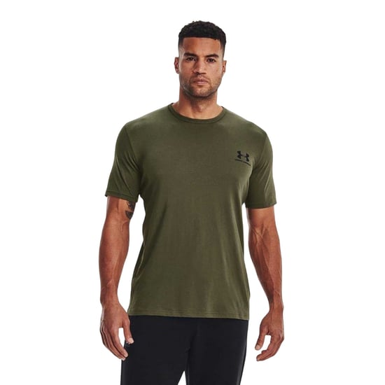 Under Armour Mens Sportstyle Chest Logo T-Shirt (Marine OD Green) - Image 3
