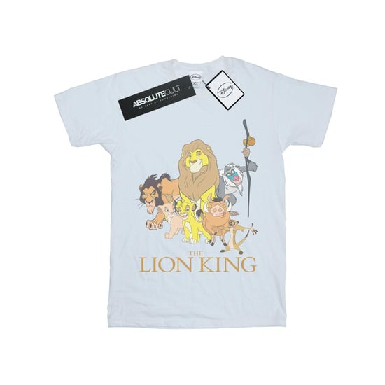 Disney Jongens The Lion King Groep T-Shirt (Wit) - Image 2