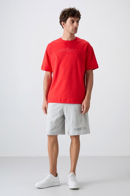 Oversized Geprinte Crew Neck T-shirt - Image 2