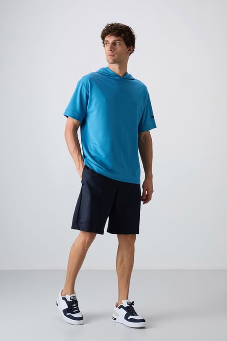 Oversized Hoodie T-Shirt met Korte Mouwen - Image 2