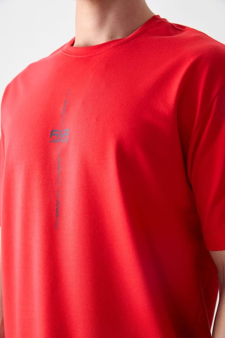 Oversized Geprinte Crew Neck T-shirt - Image 2