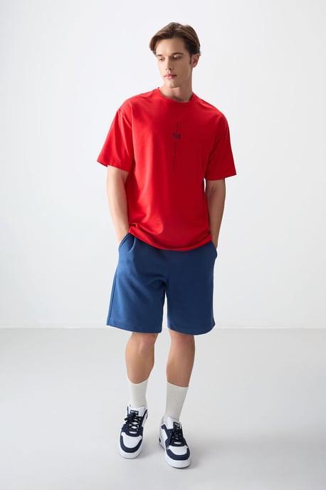 Oversized Geprinte Crew Neck T-shirt - Image 3