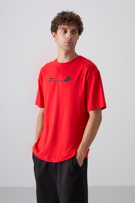 Overmaatse Katoen-Polyester T-shirt met Ronde Hals - Image 4