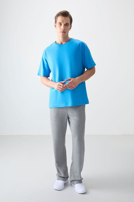 Oversized Katoenen Crew Neck T-Shirt - Image 3