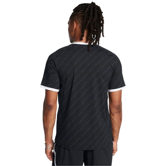 Under Armour Heren Project Rock Rugby T-Shirt (Zwart) - Image 4