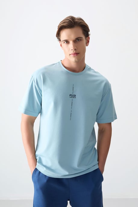 Oversized Geprinte Crew Neck T-shirt - Image 1