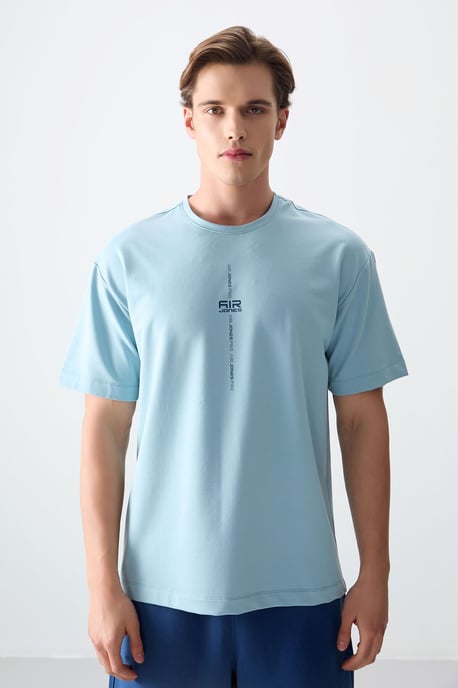 Oversized Geprinte Crew Neck T-shirt - Image 4
