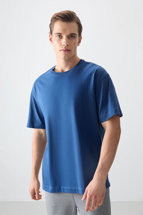 Oversized Katoenen Crew Neck T-Shirt - Image 4
