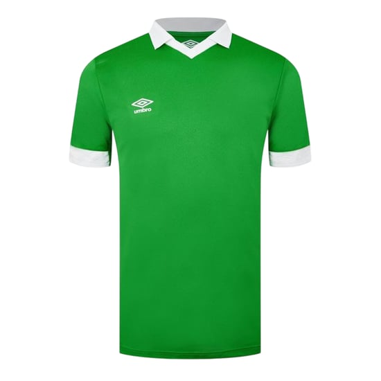 Umbro Heren V Hals Regular T-shirt met korte mouwen (Smaragdgroen/White) - Image 1