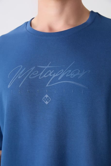 Oversized Geprinte Crew Neck T-shirt - Image 3