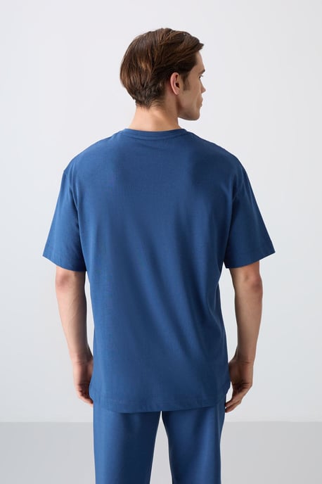 Oversized Katoen-Polyester Crewneck T-Shirt - Image 5
