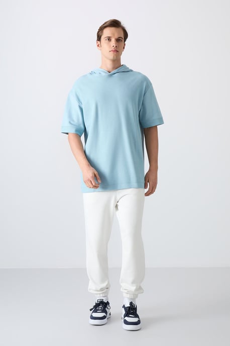 Oversized Kaptrui met Korte Mouwen - Image 2