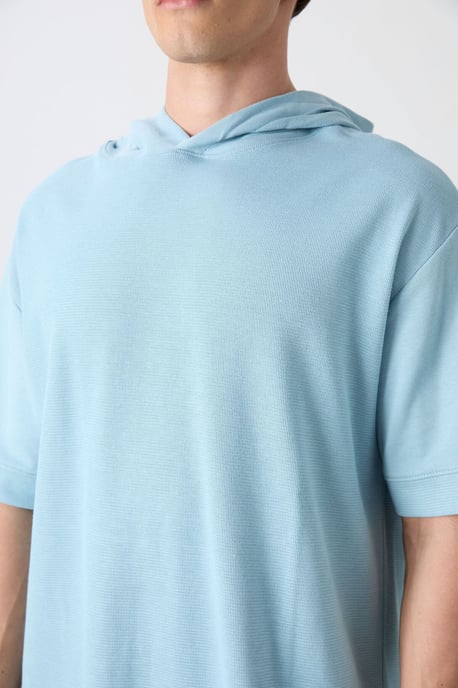 Oversized Kaptrui met Korte Mouwen - Image 3