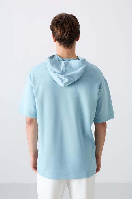 Oversized Kaptrui met Korte Mouwen - Image 5
