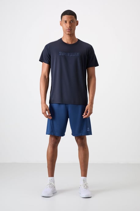 Heren T-shirt met bedrukt ronde hals - Image 2