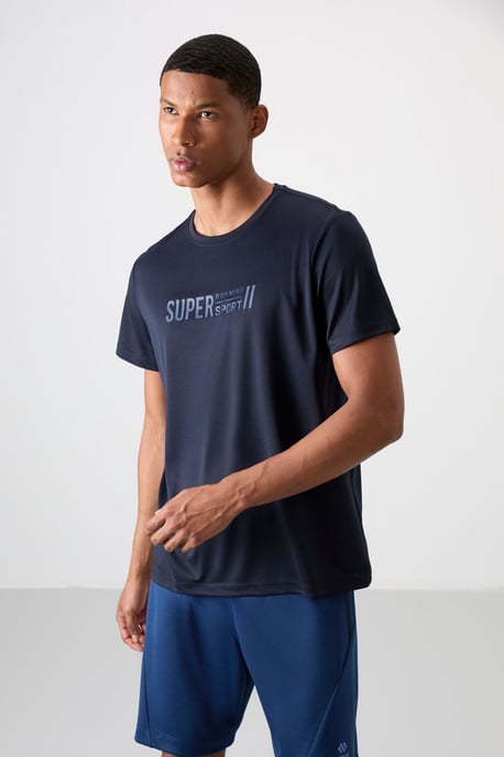 Heren T-shirt met bedrukt ronde hals - Image 4
