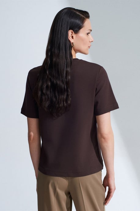 Dames Katoenen Ronde Hals T-Shirt - Image 2