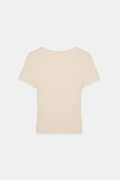 Passend V-hals T-shirt met korte mouwen - Image 6
