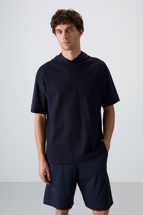 Oversized Kaptrui met Korte Mouwen - Image 1
