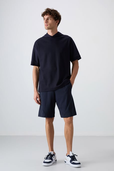 Oversized Kaptrui met Korte Mouwen - Image 4