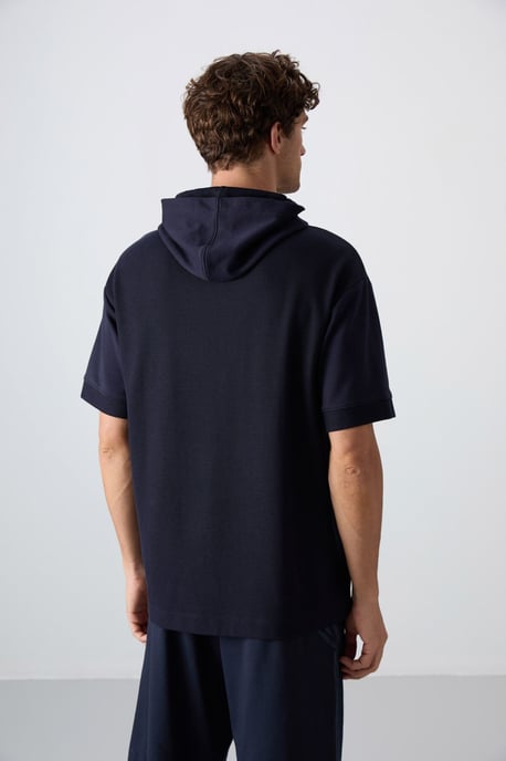 Oversized Kaptrui met Korte Mouwen - Image 5