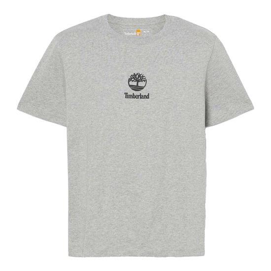 Timberland Heren Logo Stack T-Shirt (Grijs) - Image 2