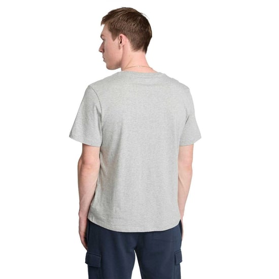 Timberland Heren Logo Stack T-Shirt (Grijs) - Image 3