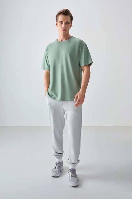 Oversized Katoenen Crew Neck T-Shirt - Image 3
