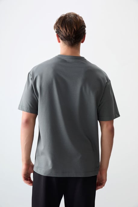 Oversized Geprinte Crew Neck T-shirt - Image 5