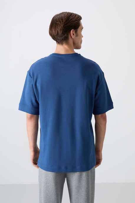 Overmaatse Katoenmix Ronde Hals T-Shirt - Image 5