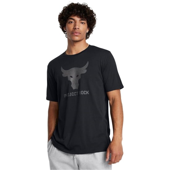 Under Armour Heren Project Rock Payoff Graphic T-Shirt (Zwart) - Image 3