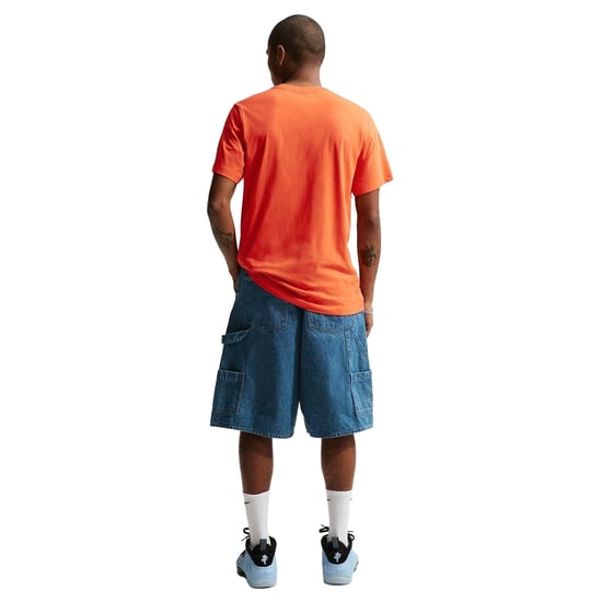 Nike Heren Club T-Shirt (Oranje) - Image 3