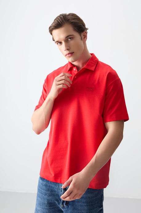 Oversized Polokraag T-shirt - Image 2